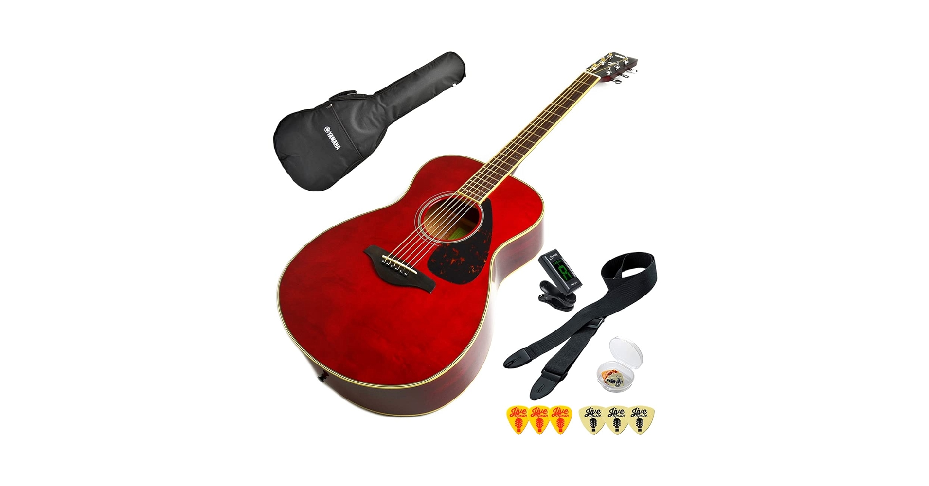 Amazon | アコースティックギター 初心者 セット YAMAHA FS820